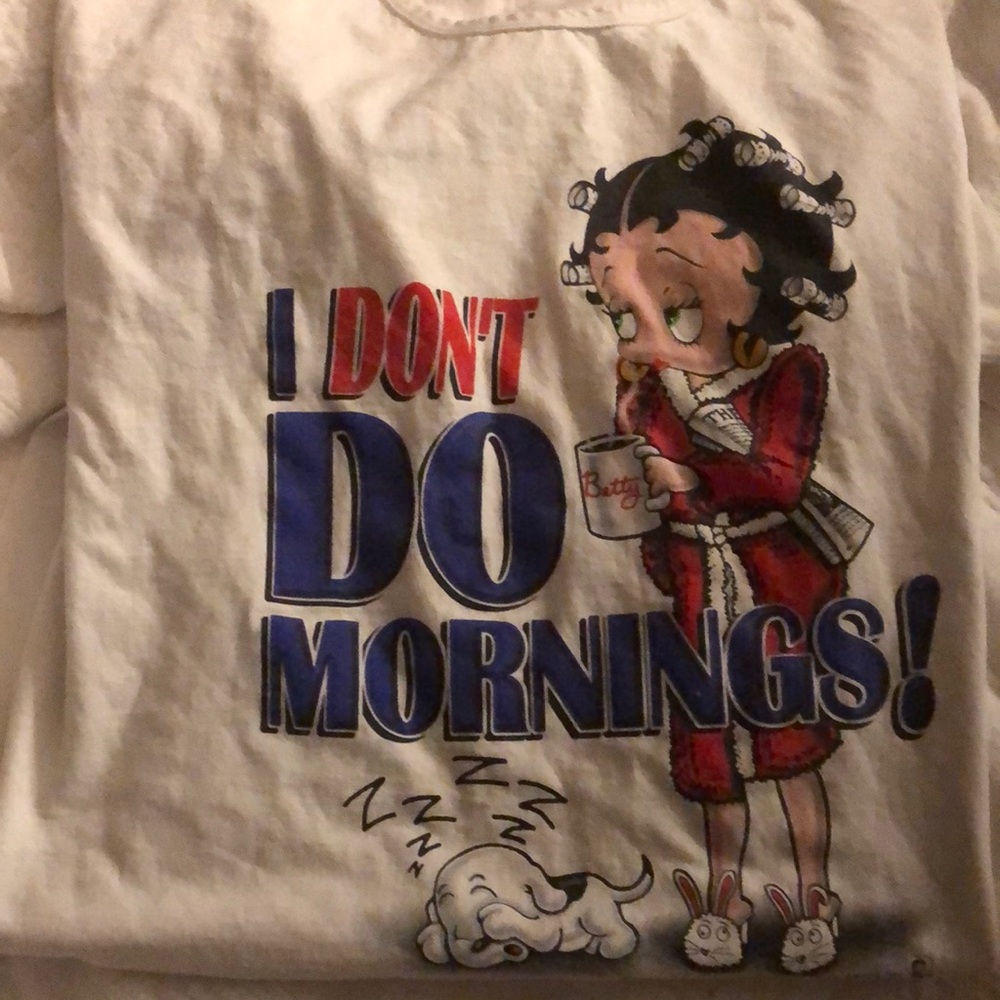 Betty Boop morning top